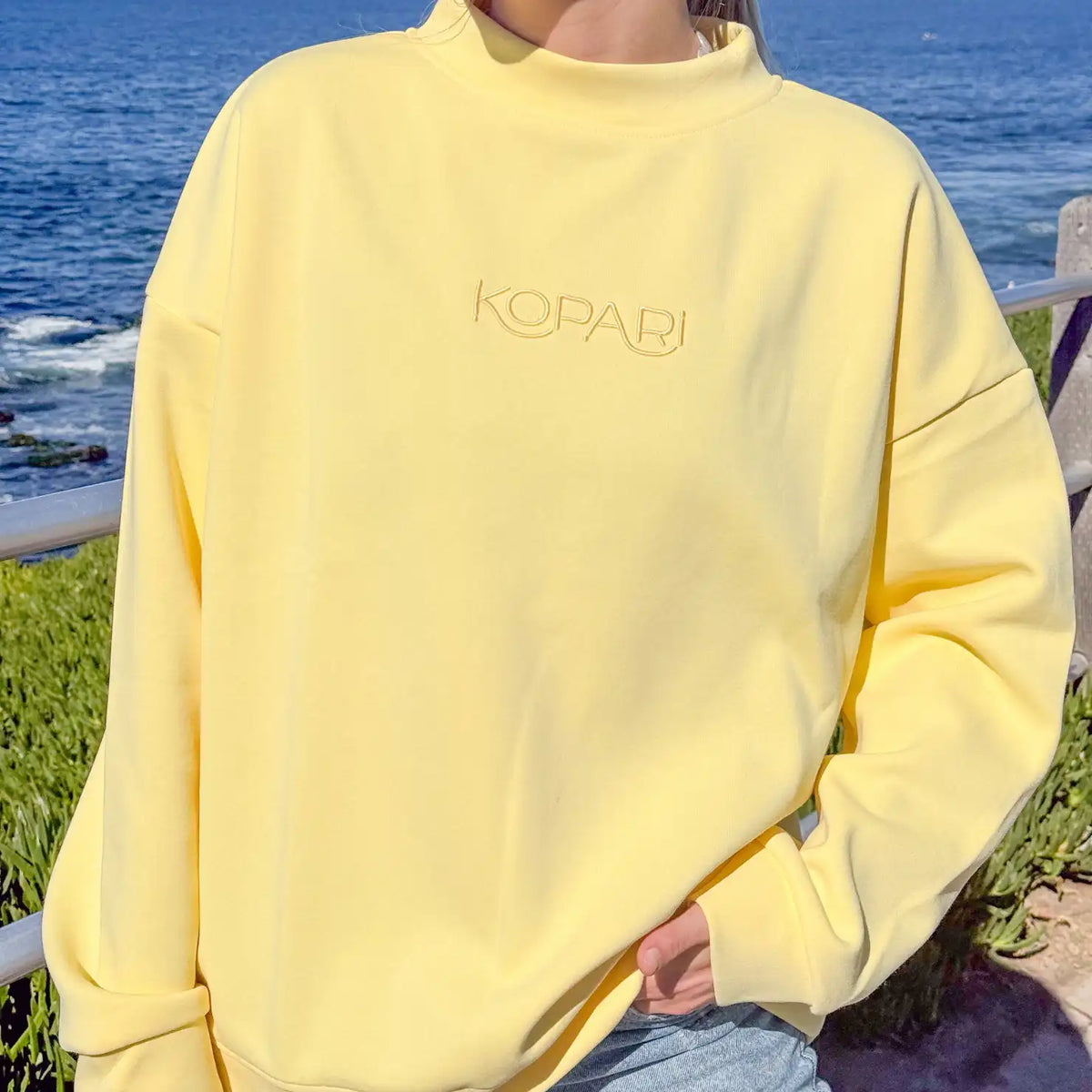 Kopari Mockneck Sweatshirt
