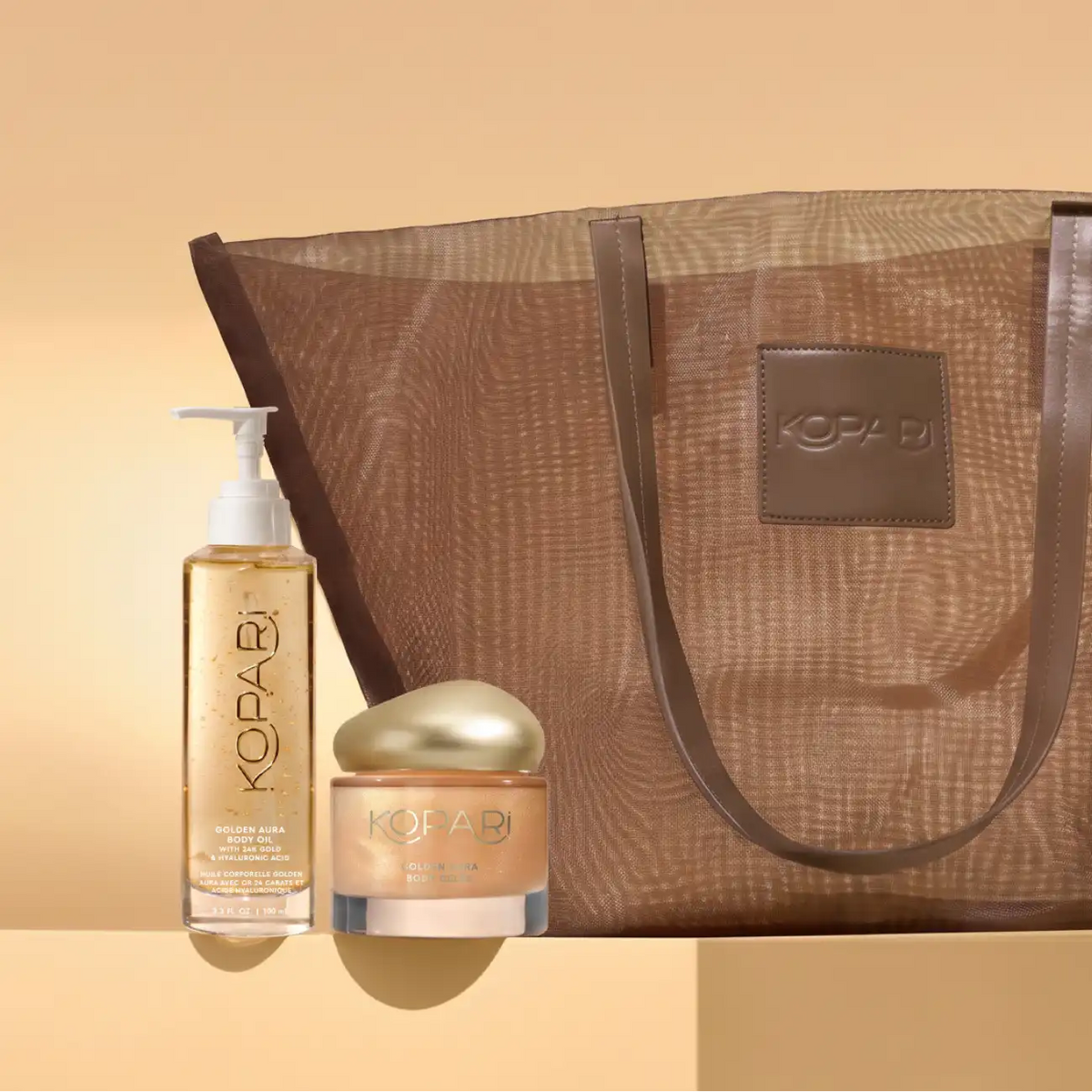 Golden Aura Glow Body Set