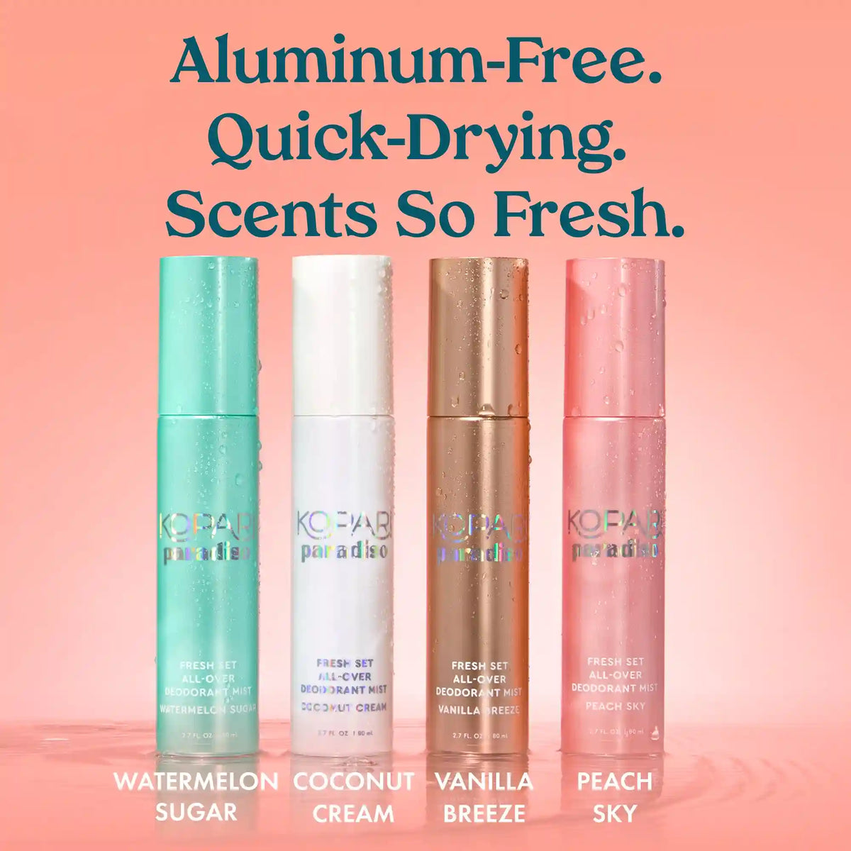 Sweat to Sweet Deodorant Mist Kit
