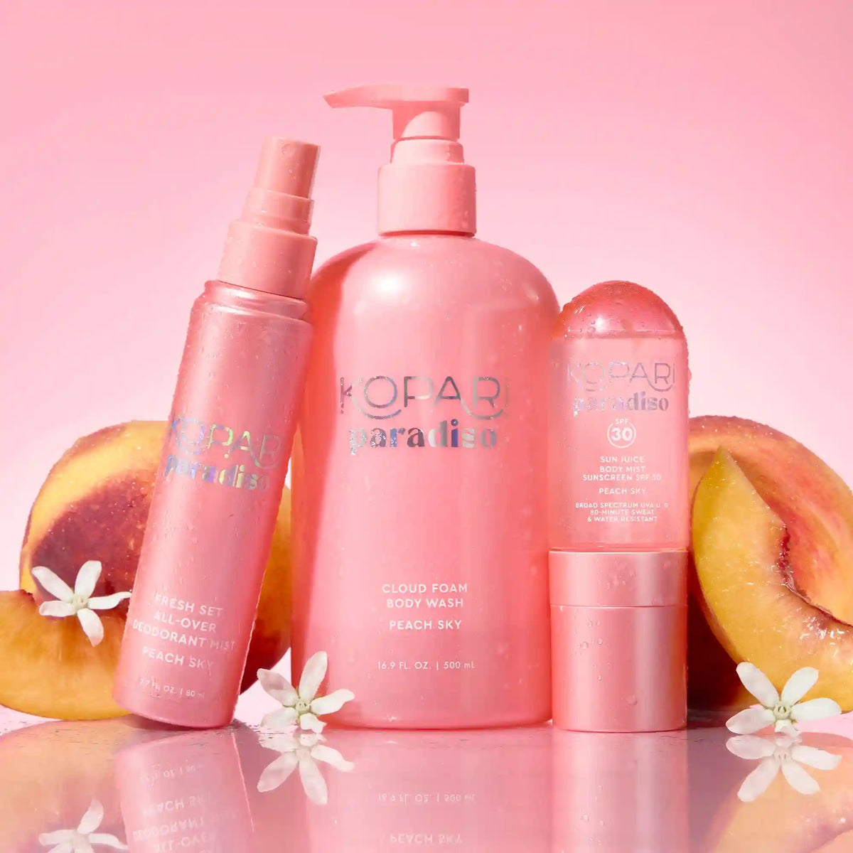 Peach Sky Body Care Routine